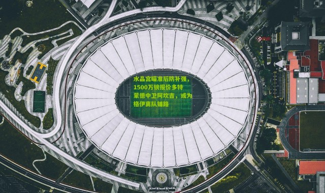 水晶宫瞄准后防补强,1500万镑报价多特蒙德中卫阿坎吉,或为格伊离队铺路